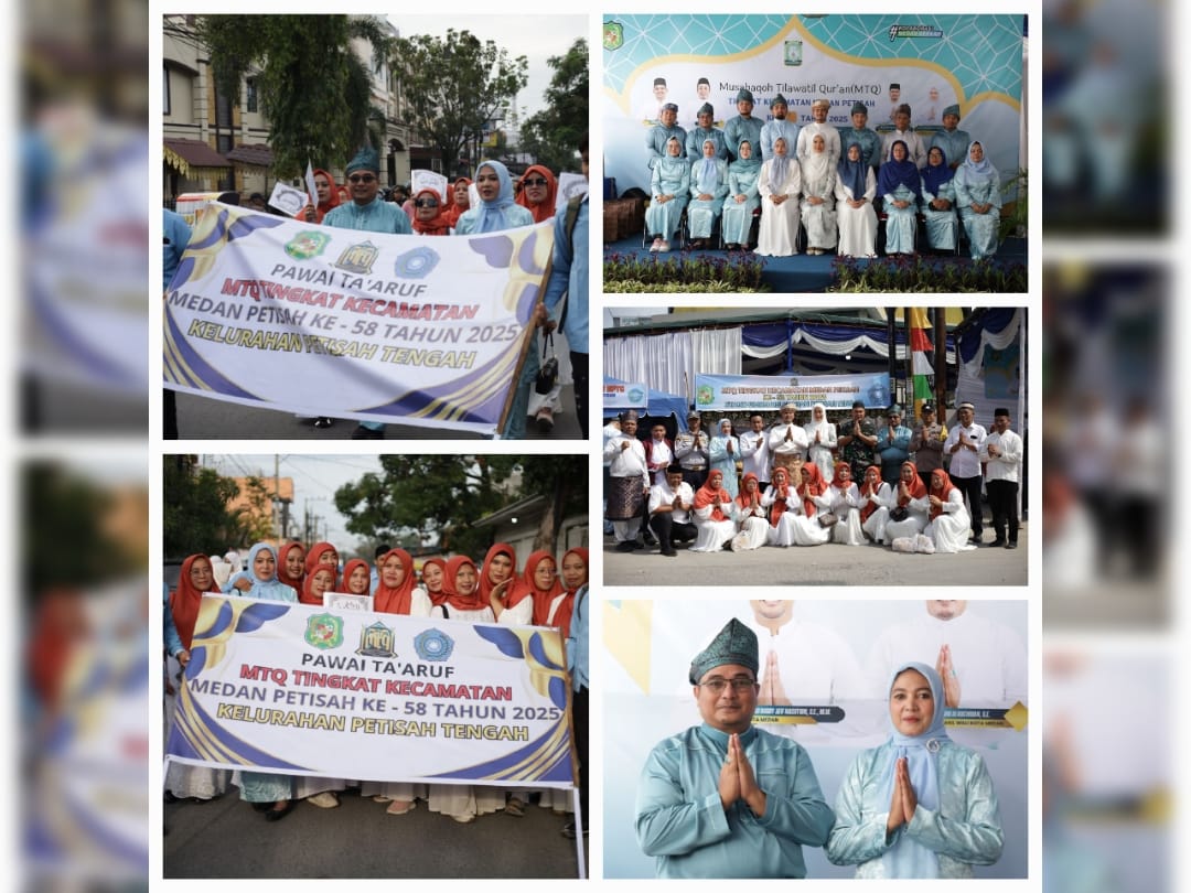 Pembukaan MTQ Tingkat Kecamatan Medan Petisah ke-58 Tahun 2025