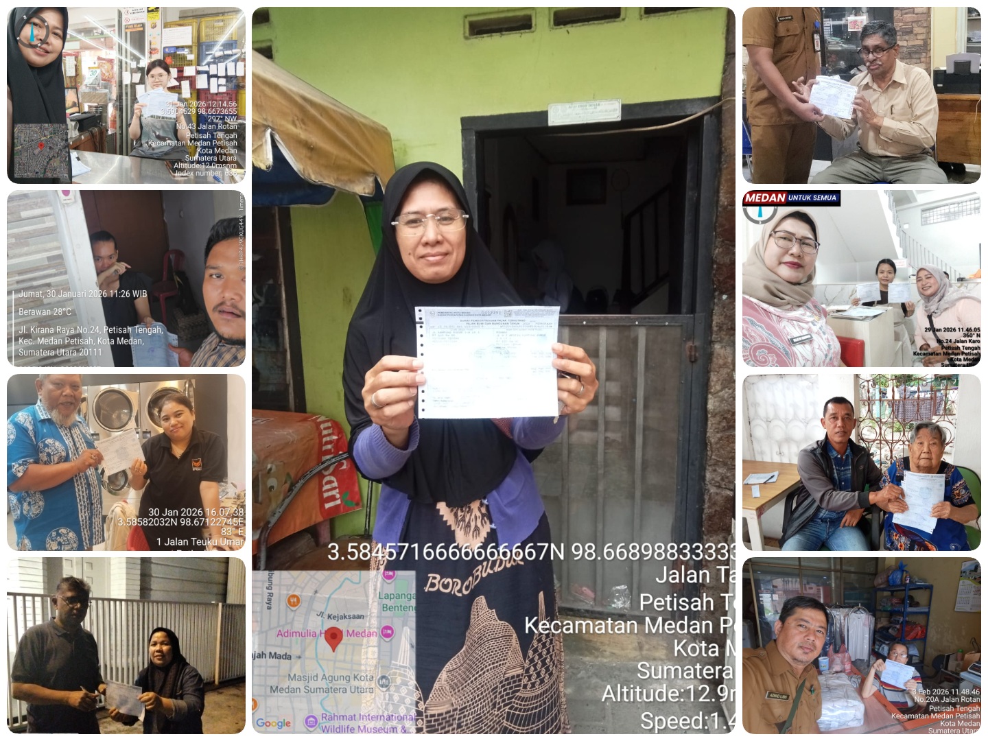 Pendistribusian SPPT PBB Tahun 2026