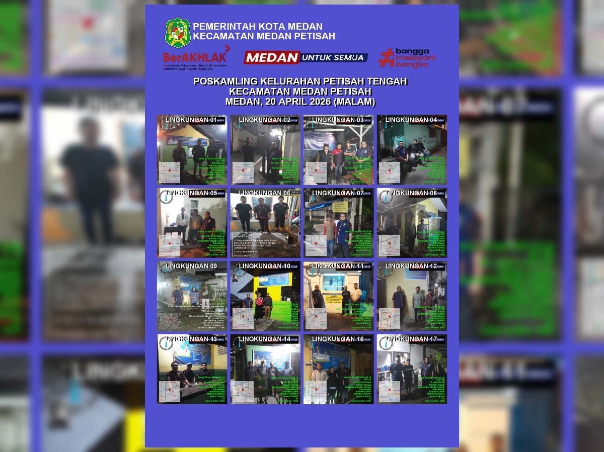 Poskamling Kelurahan Petisah Tengah